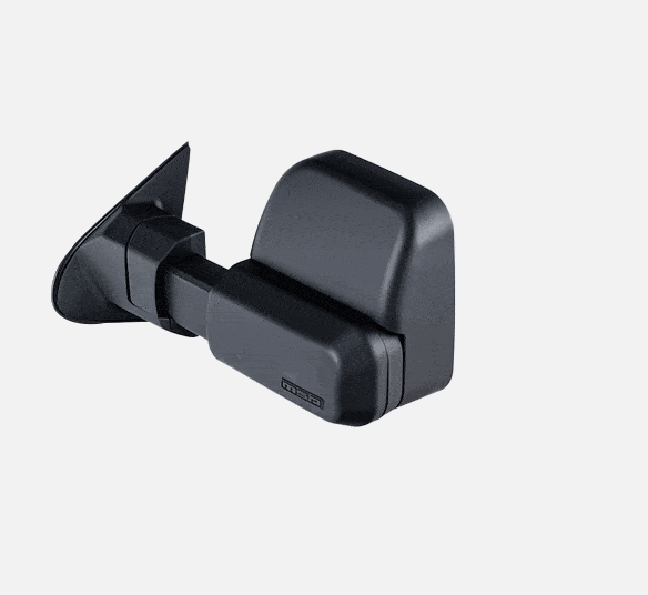 towing mirror extended