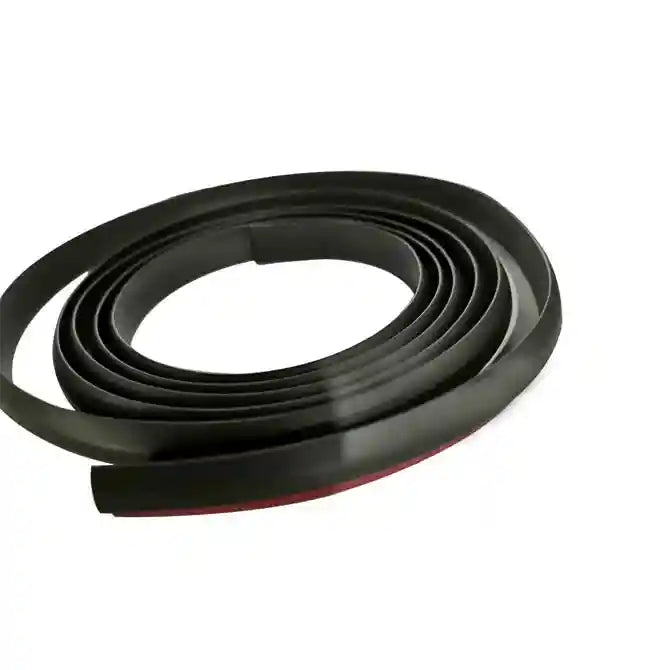Black Rubber Seal on a white background
