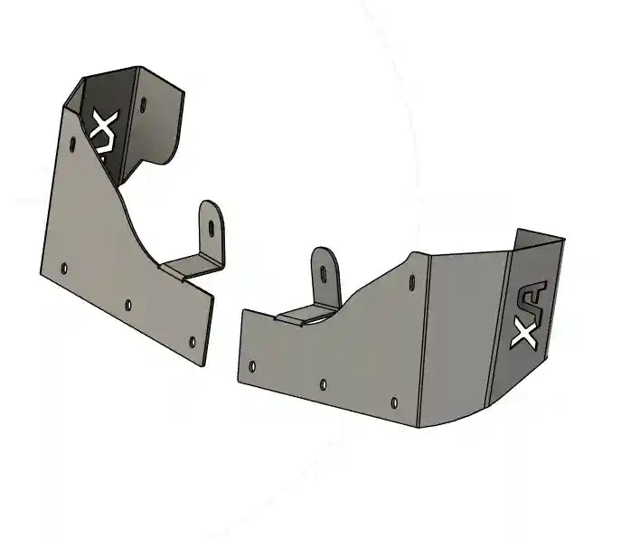 Metal Mud Flap Extensions