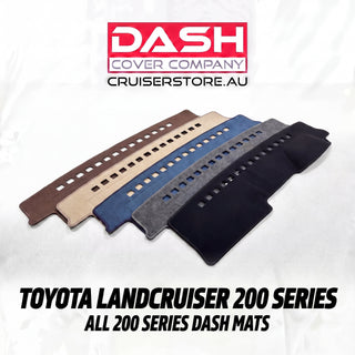 Aftermarket Land Cruiser 200 Series range Dash Mats