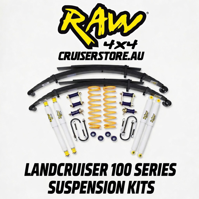 Raw 4x4 Lift kits Land Cruiser 100 Series Australia