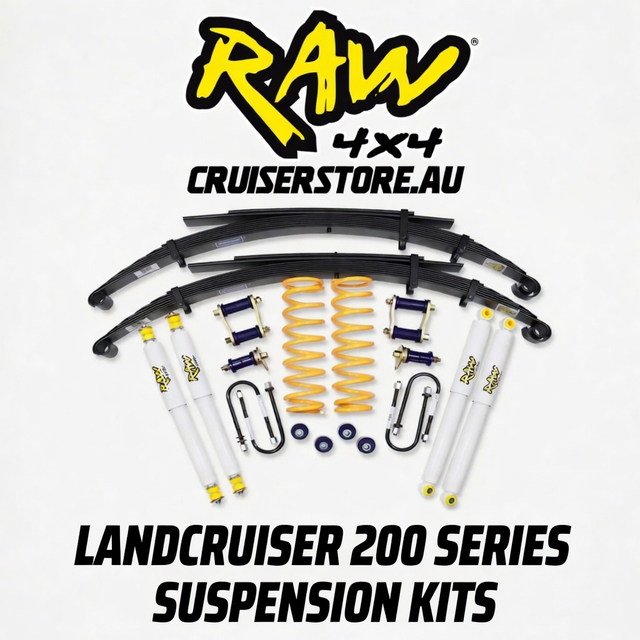 Raw 4x4 Lift kits Land Cruiser 200 Series Australia