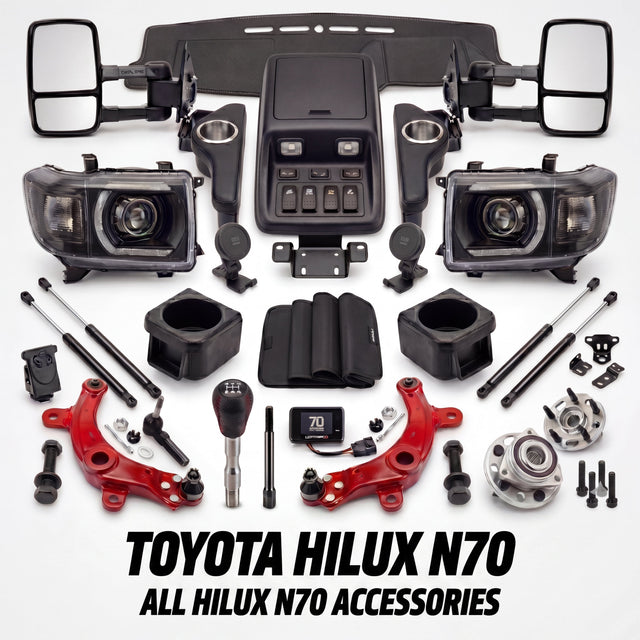 Aftermarket Toyota Hilux N70 Accessories & Upgrades