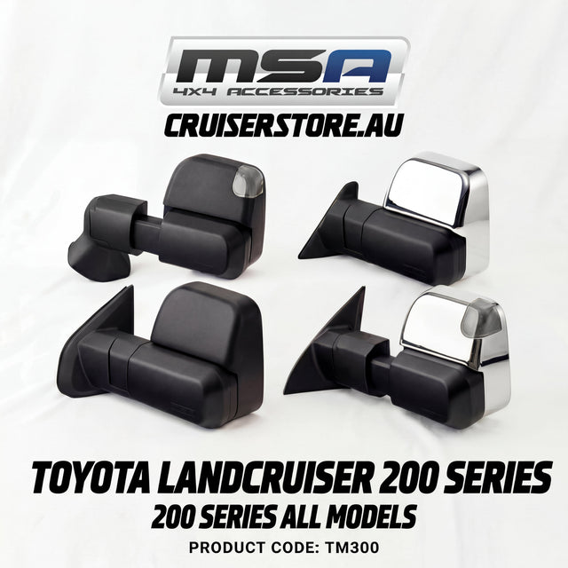 200 series landcruiser msa mirrors upgrade