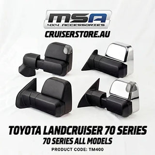 Toyota 70 Series Landcruiser MSA Mirrors