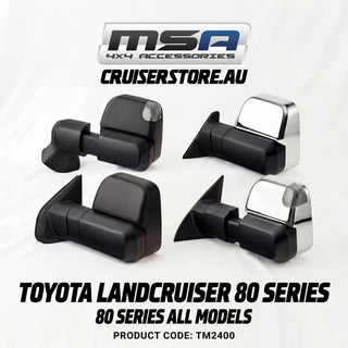80 series landcruiser msa mirrors upgrade