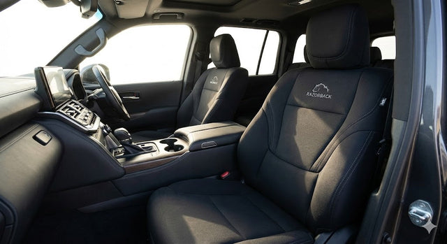 Razorback Seat Covers Toyota Landcruiser 300 Series - GX (Dec 2021 - Current)