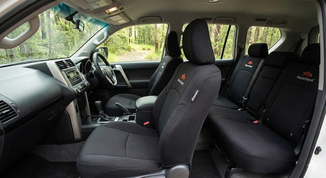 Prado 150 Razor Back Seat Covers Pre Face Lift (5 Seater)