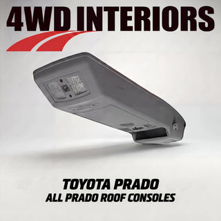 Roof consoles Toyota Prado 120 & 150 upgrade