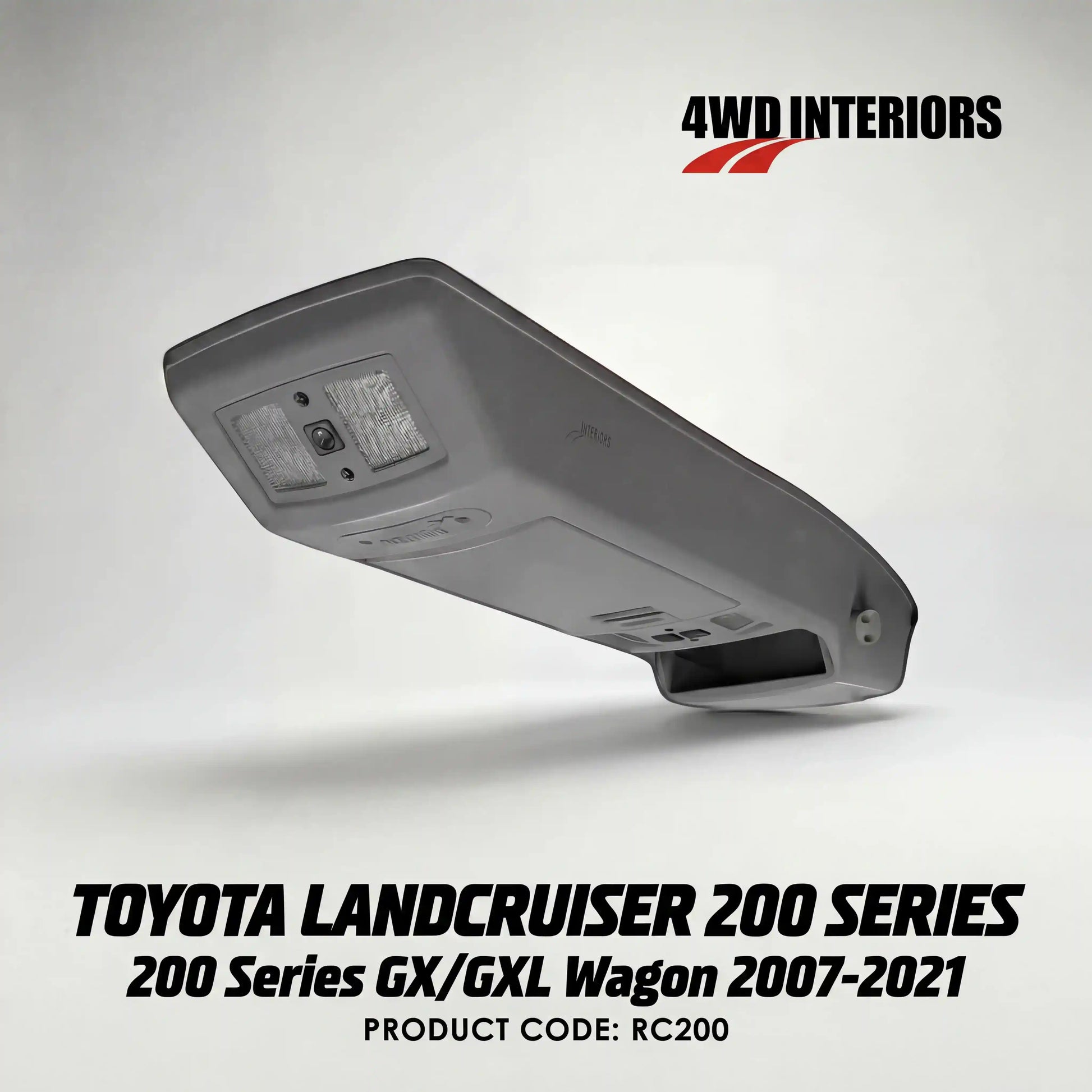 4WD-Interiors-Roof-Console-Suitable-for-Landcruiser-200-Series-GX-GXL-Wagon-2007-2021-RC200