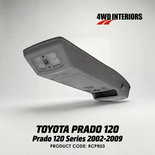 4WD-Interiors-Roof-Console-Suitable-for-Landcruiser-Prado-120 Series-2002-2009-RCPR03