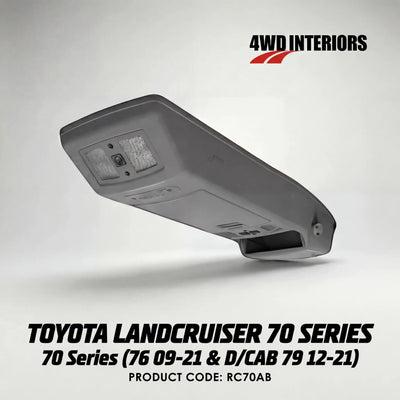 4WD-Interiors-Roof-Console-Suitable-for-Toyota-Landcruiser-70-Series-76-09-21-D-CAB-79-12-21-RC70AB