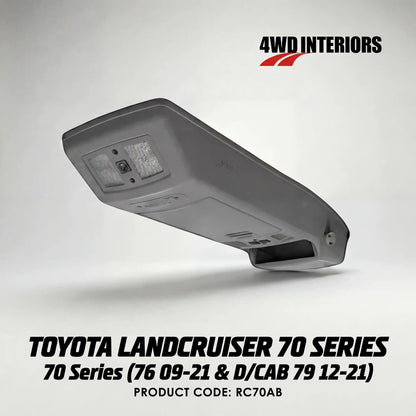 4WD-Interiors-Roof-Console-Suitable-for-Toyota-Landcruiser-70-Series-76-09-21-D-CAB-79-12-21-RC70AB