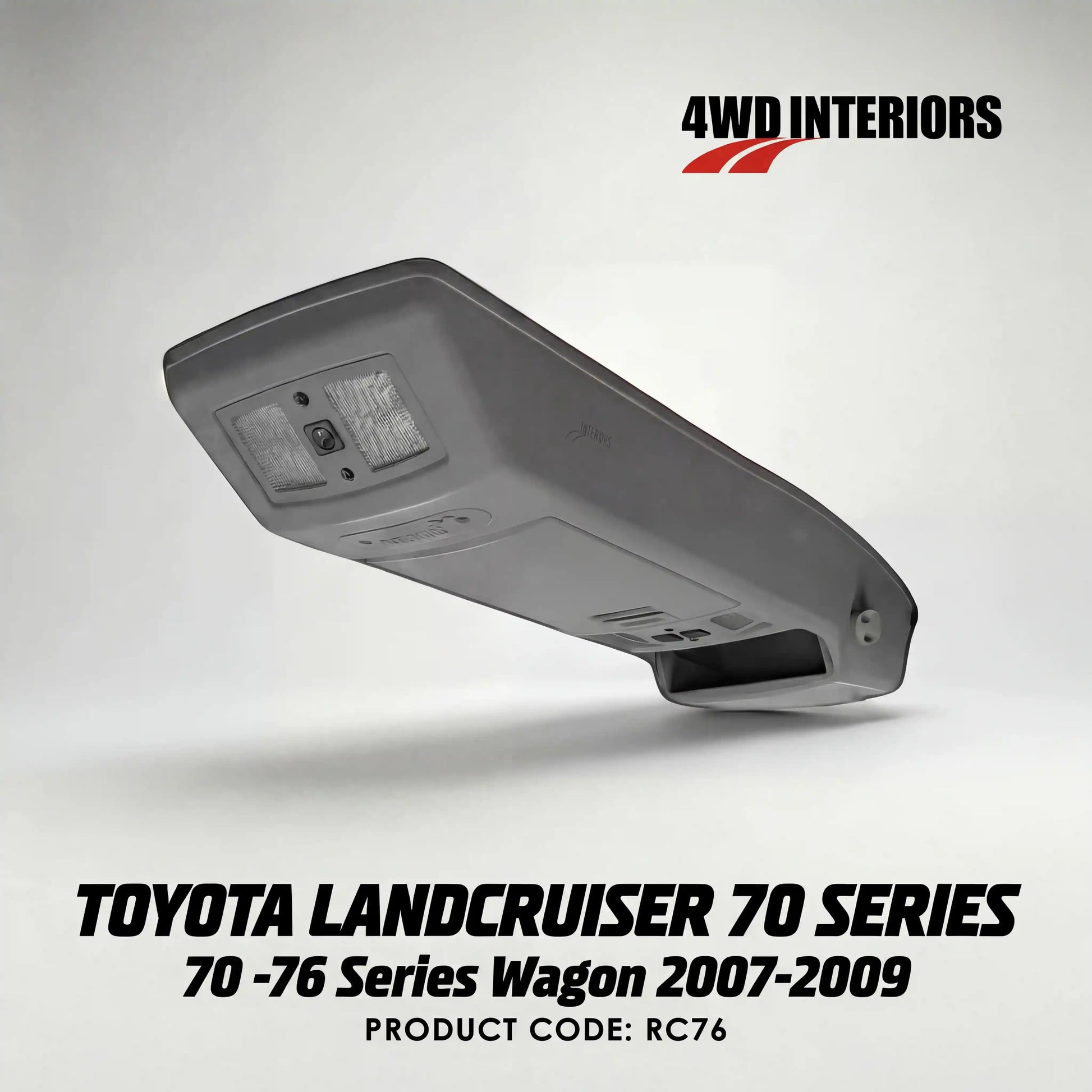 4WD-Interiors-Roof-Console-Suitable-for-Toyota-Landcruiser-70-Series-76-Series-Wagon-2007-2009-RC76