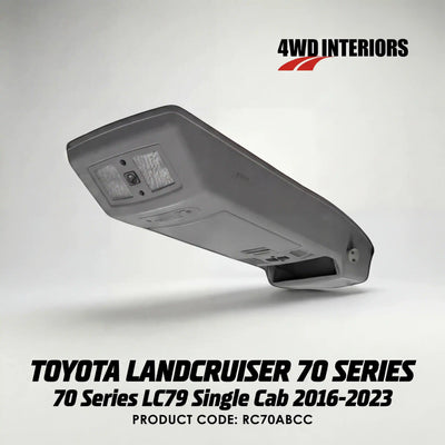 4WD-Interiors-Roof-Console-Suitable-for-Toyota-Landcruiser-70-Series-LC79 Single-Cab-2016-2023-RC70ABCC