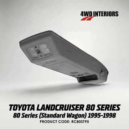 4WD-Interiors-Roof-Console-Suitable-for-Toyota-Landcruiser-80-Series-Standard-Wagon-1995-1998- RC80ST95