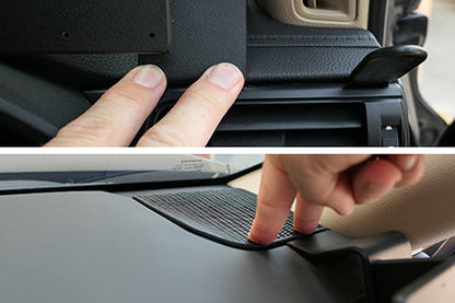 Close-up of a ClicOn Dash Mount