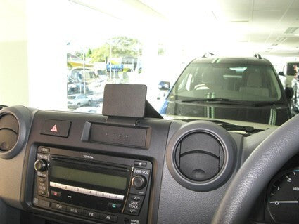 Car dashboard with ClicOn Dash Mount