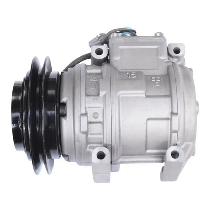Air Con AC Compressor on a white background