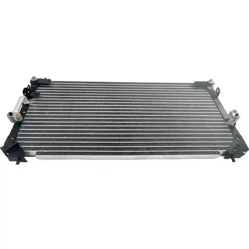 Car AC Condenser on a white background
