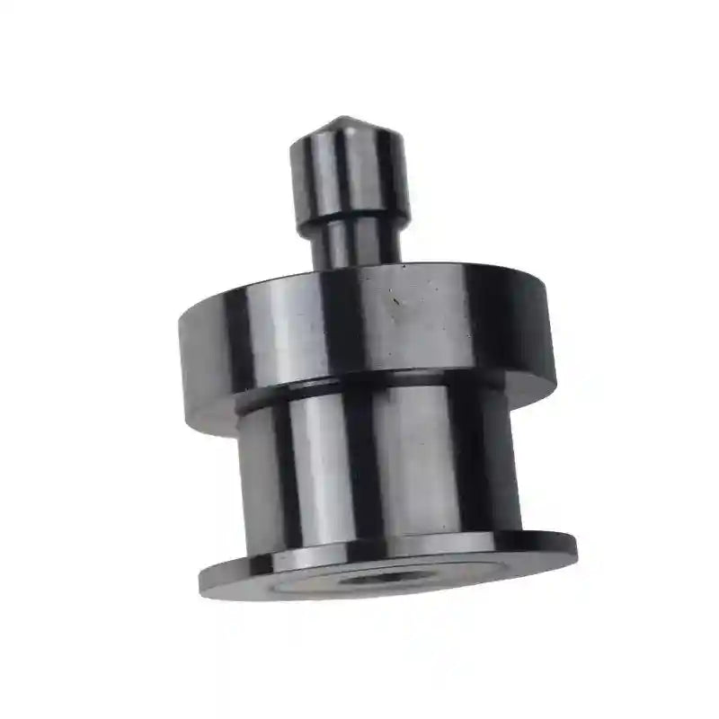 Metal mechanical component on a white background