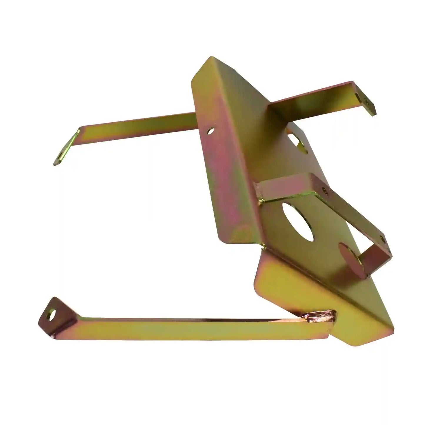 Metal bracket on a white background