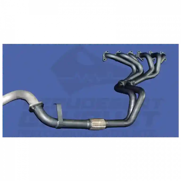Beaudesert Exhaust on a blue background with a brand logo.