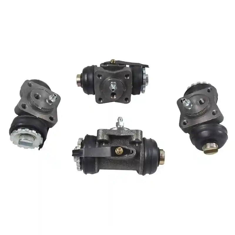 Four Brake Wheel Cylinders on a white background
