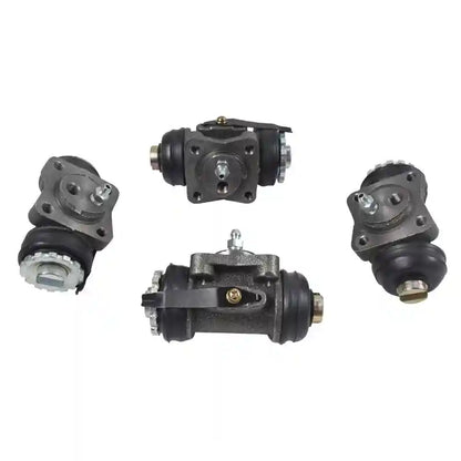 Four Brake Wheel Cylinders on a white background