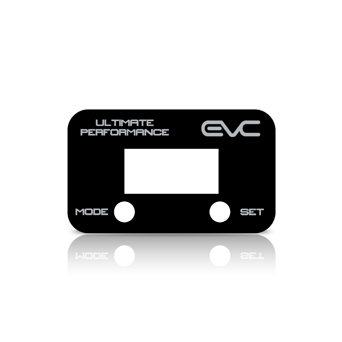 Black controller Faceplate with 'Ultimate Performance' and 'EVC' branding on a white background