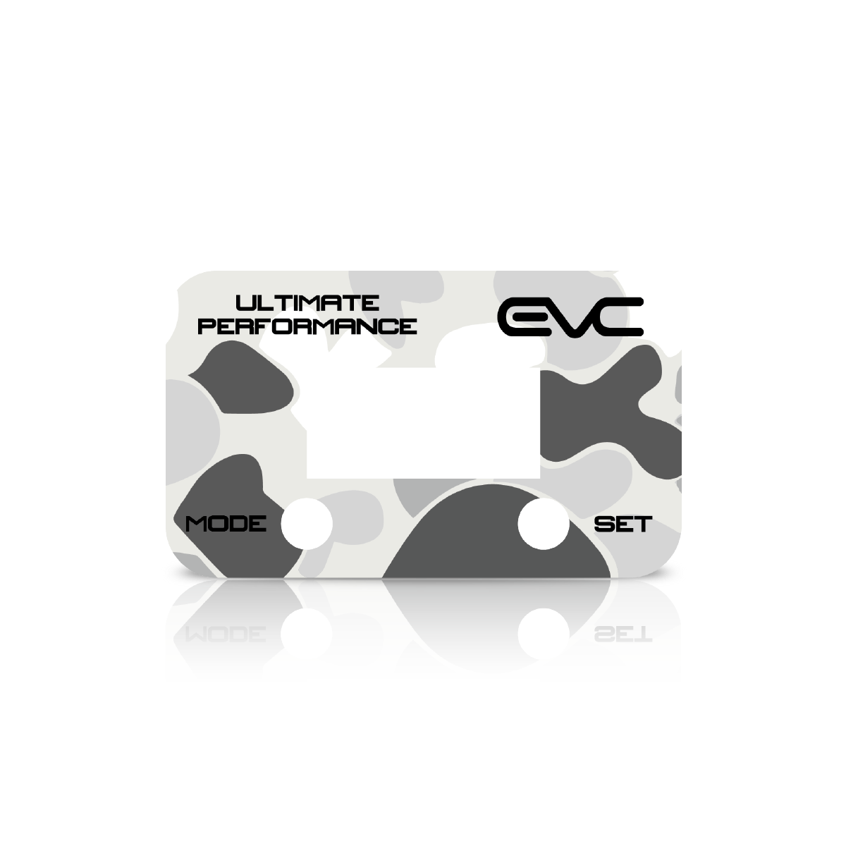 controller Faceplate with 'EVC' branding on a white background