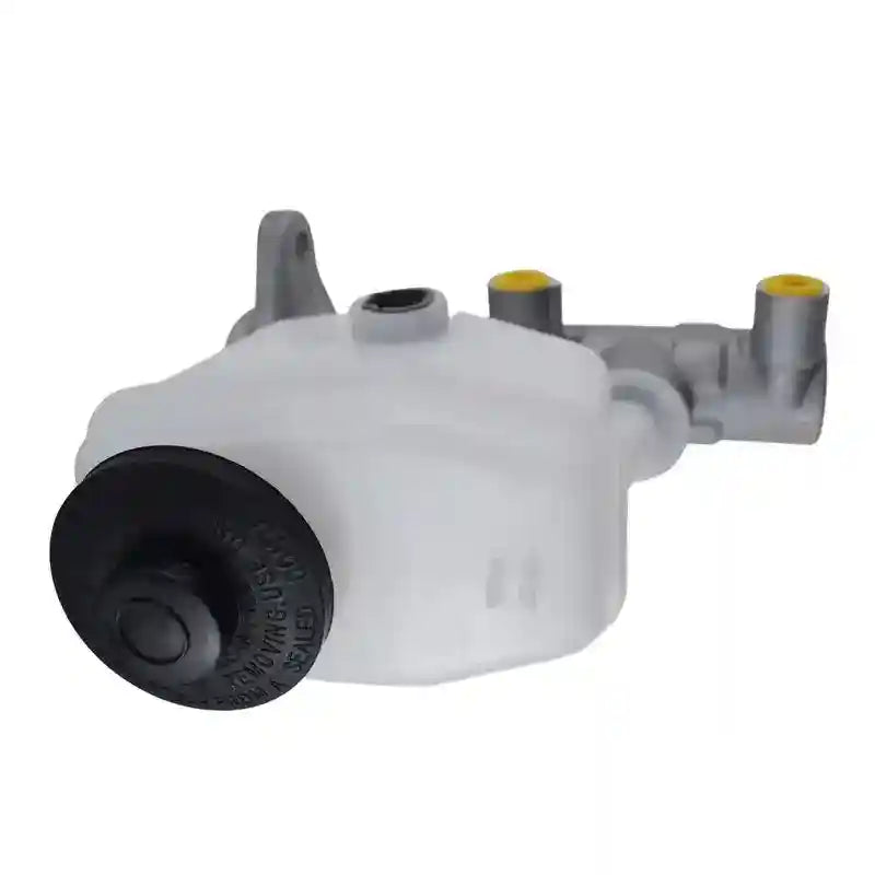 Brake master cylinder on a white background