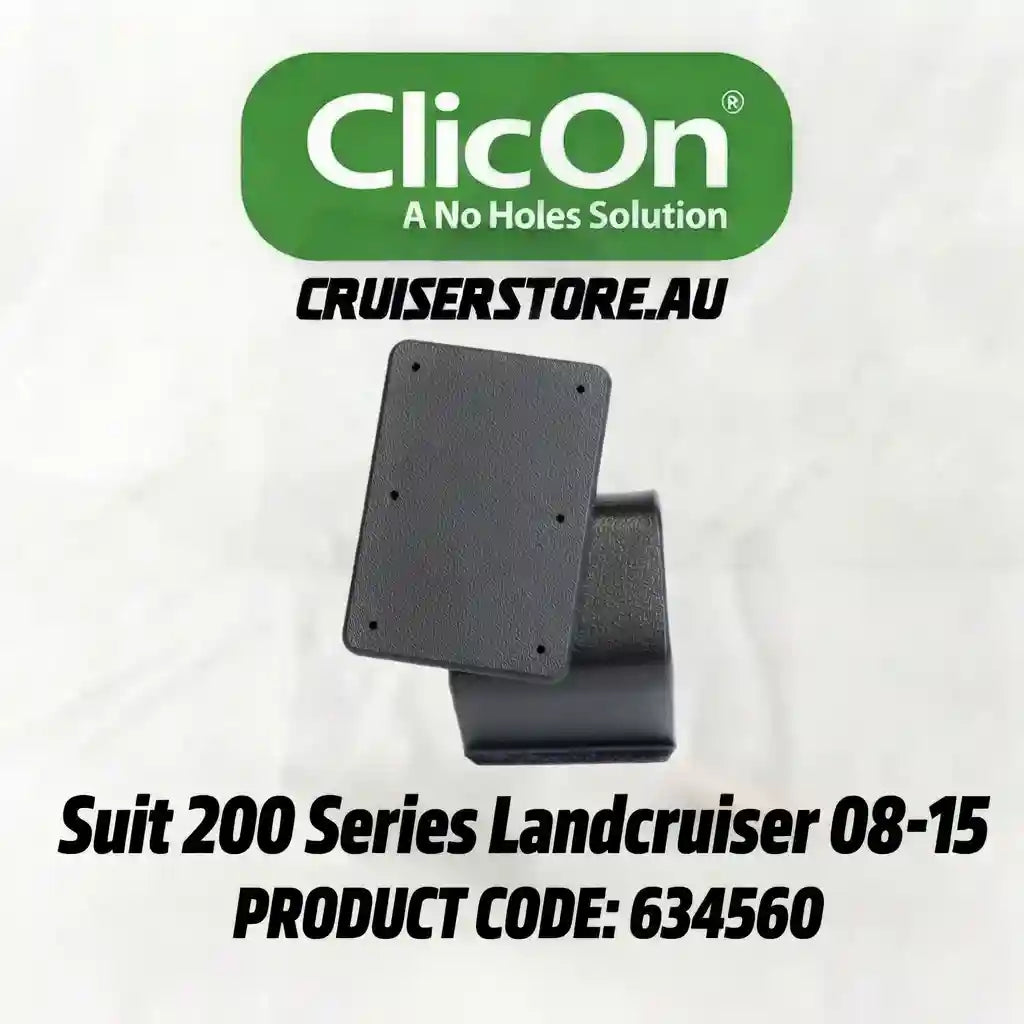 ClicOn product for Landcruiser 200 Series on a white background with branding and product code.
