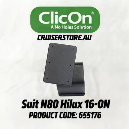 ClicOn product for N80 Hilux 16-on on a white background with branding and product code.