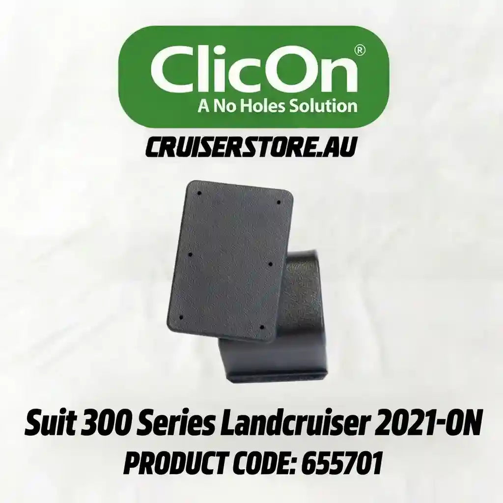 ClicOn product for Landcruiser 300 Series with branding and product code on a white background