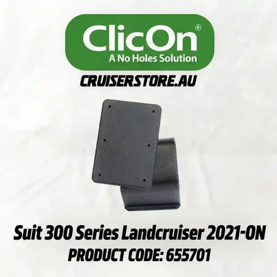 ClicOn product for Landcruiser 300 Series with branding and product code on a white background