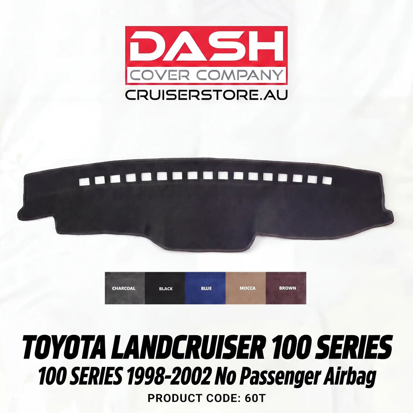 DashMat-Suitable-for-use-with-100-Series-LandCruiser-98-2002-no-Passenger-Airbag