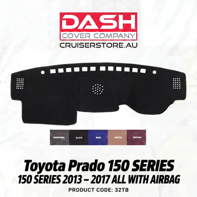 Dash Mat - Suitable for use with 150 Series Prado (13-17)