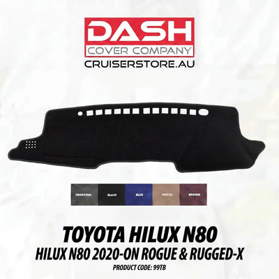 Dash Mat - Suitable for use with Hilux N80 (2020-ON) Rogue & Rugged-X
