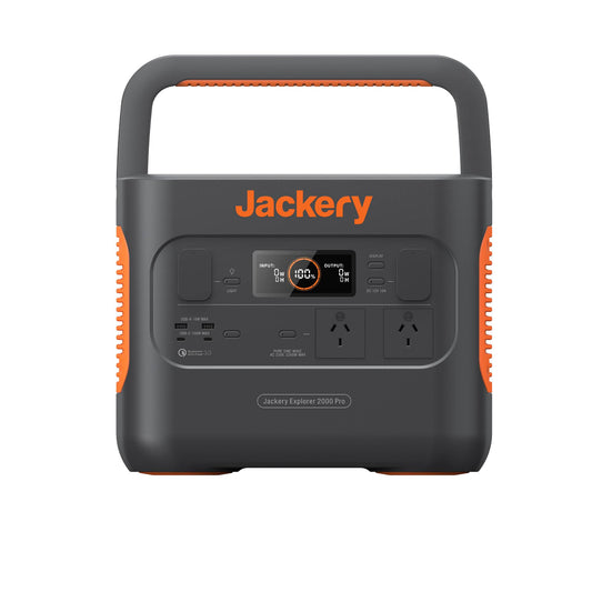 Jackery portable power station on a white background