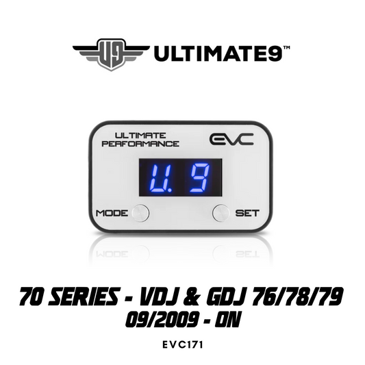 Throttle Controller with 'Ultimate9' branding on a white background