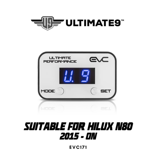 EVC Throttle Controller with 'Ultimate9' branding on a white background