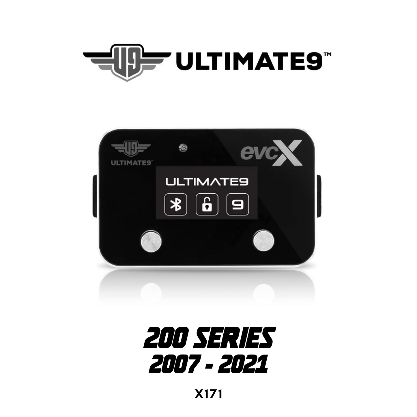 Throttle Controller with 'ULTIMATE9' branding on a white background