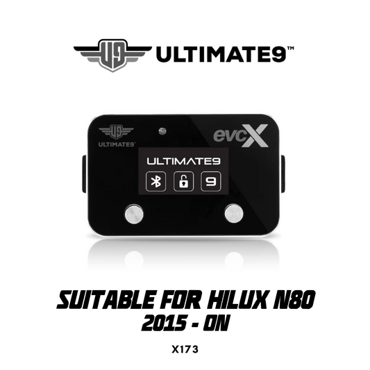 Black Throttle Controller with 'ULTIMATE9' branding on a white background