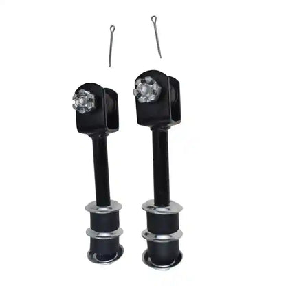 Two black Rear Stabiliser Sway Bar links