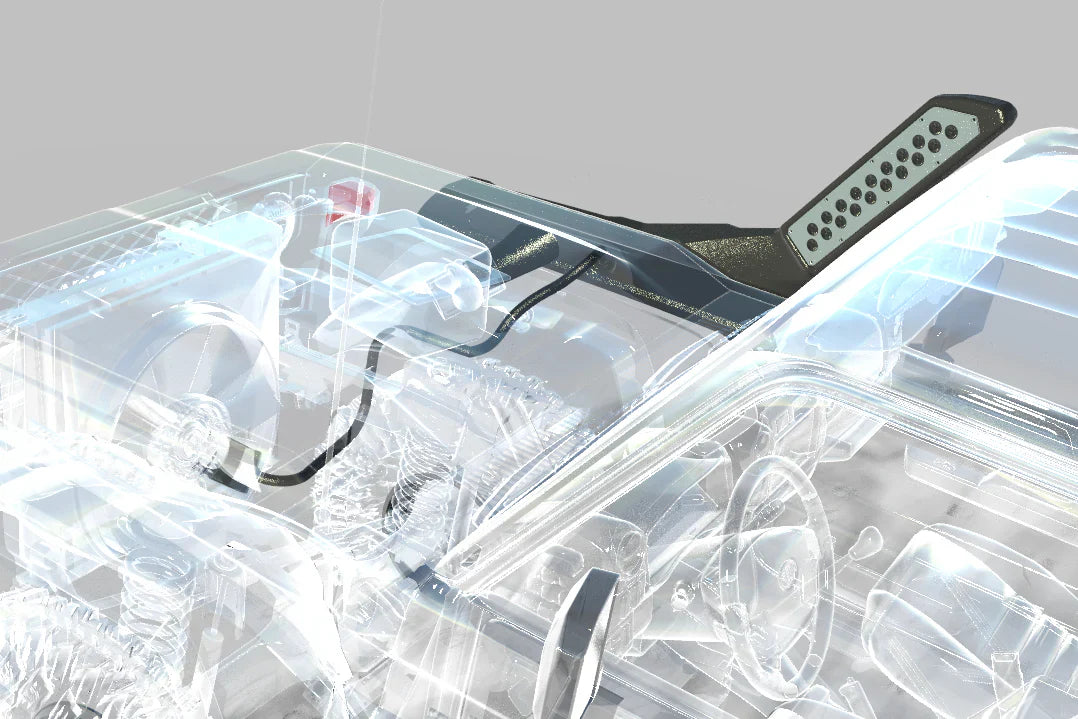 Scavenger Snorkel placement in a car