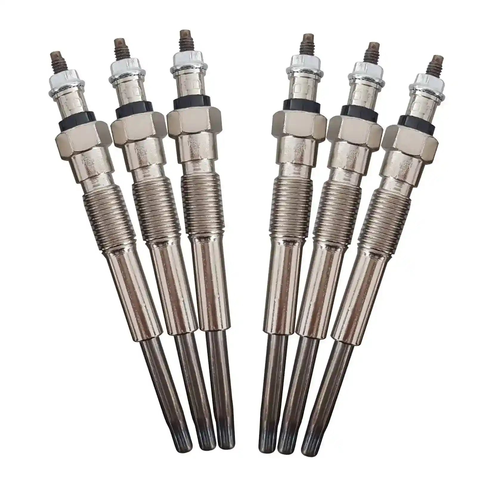 Set of Glow Plugs on a white background