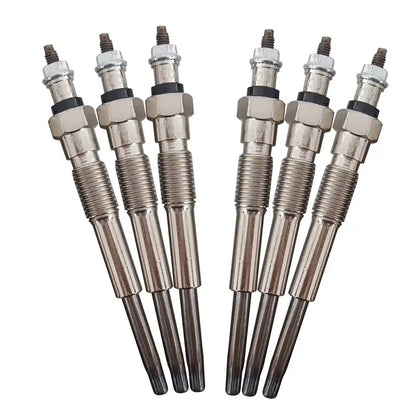 Set of Glow Plugs on a white background