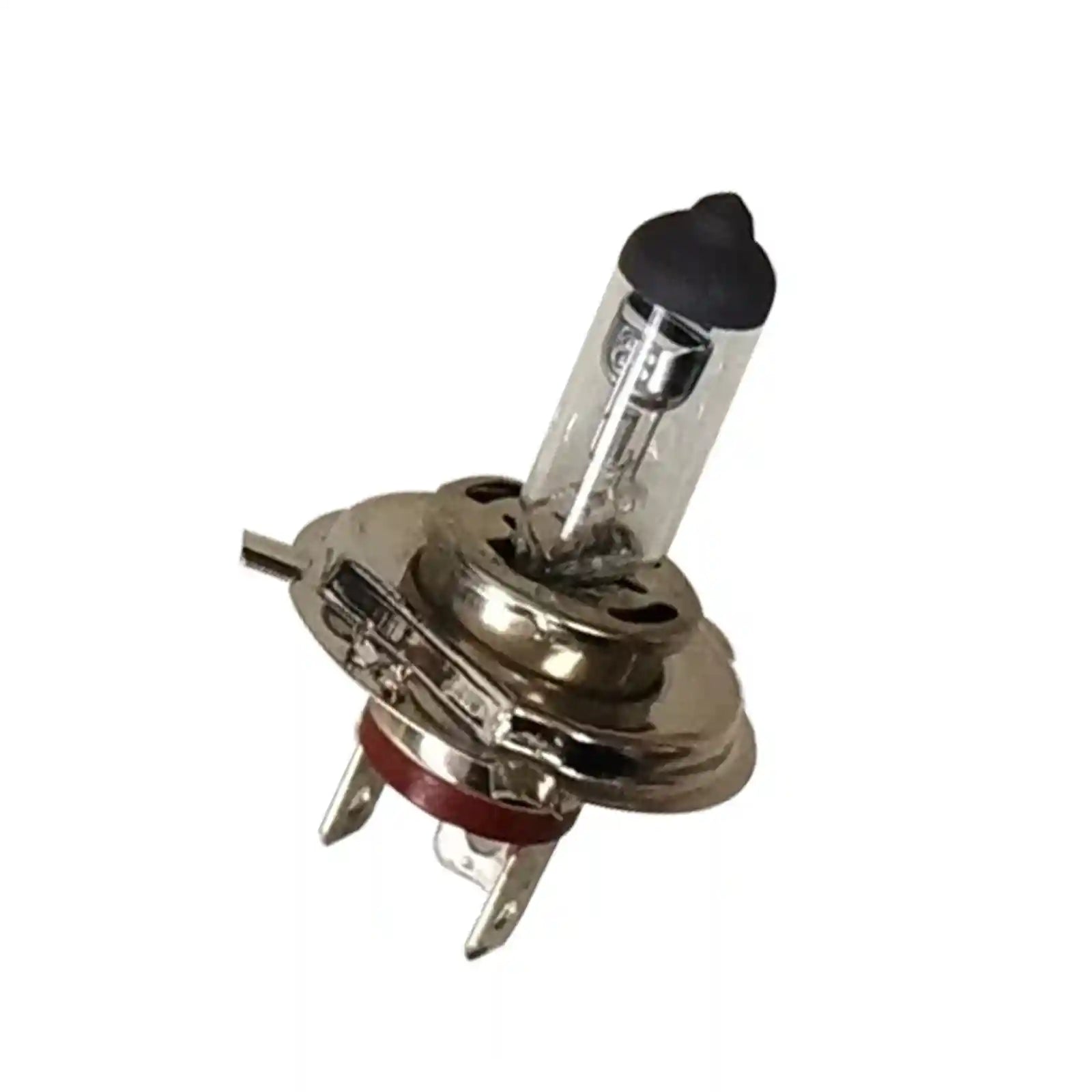 Car headlight bulb on a white background