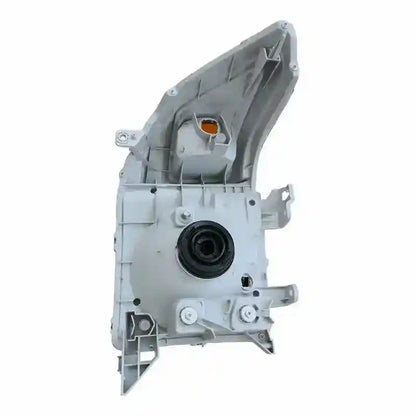 Car's Headlight on a white background